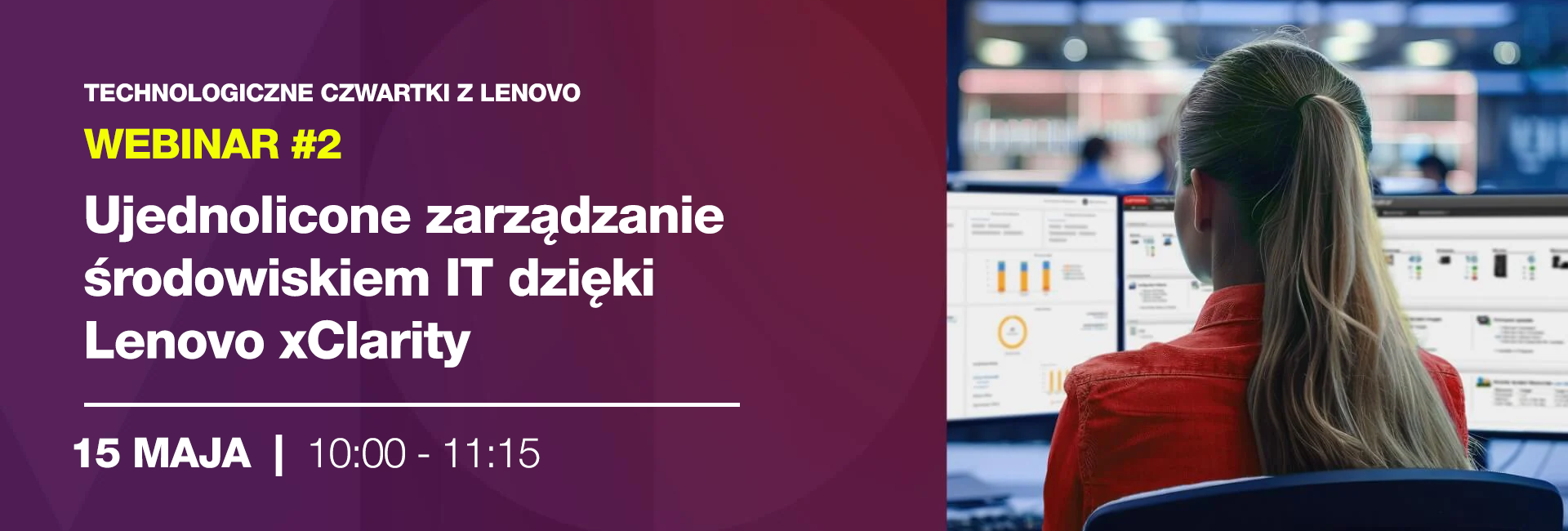 Ujednolicone zarządzanie środowiskiem IT dzięki Lenovo xClarity