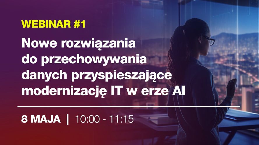 Nowe rozwiązania do przechowywania danych przyspieszające modernizację IT w erze AI